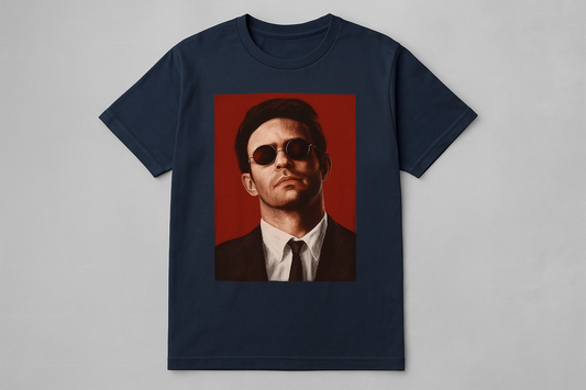 Customized Red Background Digital made T-Shirt